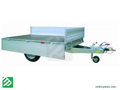 Sponde in alluminio anodizzato apribili su tutti i lati